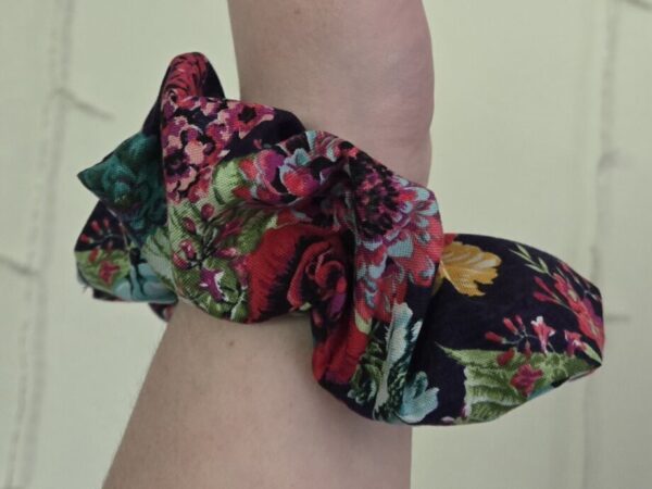 Jumbo Floral Scrunchie